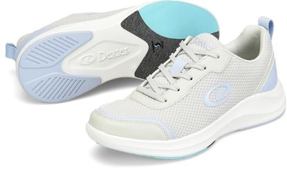 Picture of Dexter Pilot Pro Grey Purple Women's Bowling Shoes