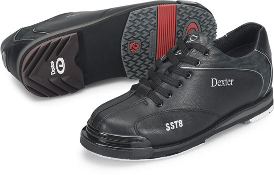 Picture of Dexter Women's SST 8 Pro Black Silver Bowling Shoes