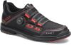 Picture of Dexter Mens The 9 Stryker Black Red Bowling Shoes