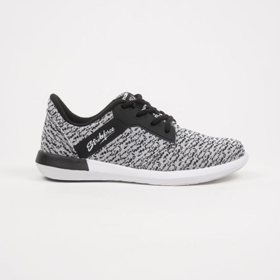 Picture of KR Strikeforce Women's Lux White Black Bowling Shoes