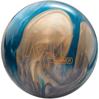 Picture of Hammer Raw Hammer Pearl Blue Silver White Bowling Ball