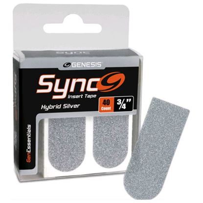 Picture of Genesis Sync Hybrid Silver 3/4" Insert Tape (40ct)