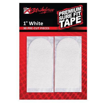 Picture of KR Strikeforce Premium Sure Fit Tape 1" White Textured 30 Piece