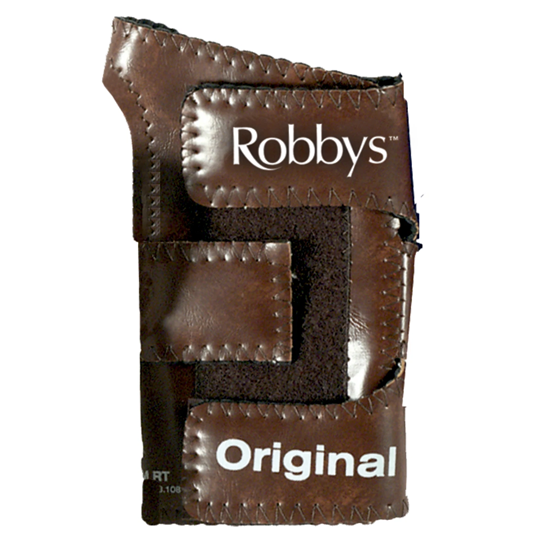 Picture of Robby's Leather Original Bowling Glove Brown