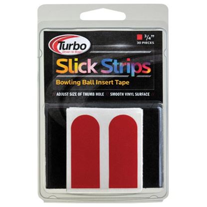 Picture of Turbo Grip Strips Tape Red 1" Precut Fitting Tape 30 Count