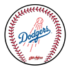 Picture of KR Strikeforce MLB Los Angeles Dodgers Round Baseball Shammy