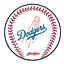 Picture of KR Strikeforce MLB Los Angeles Dodgers Round Baseball Shammy