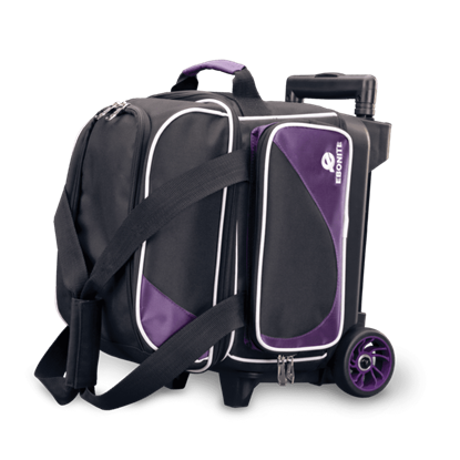 Picture of Ebonite Transport 1 Ball Roller Purple Bowling Bag