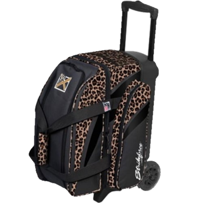 Picture of KR Cruiser 2 Ball Double Roller Leopard Bowling Bag