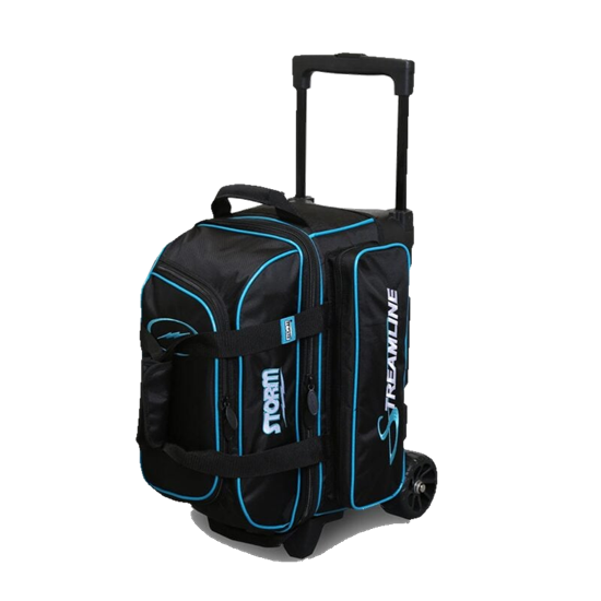 Picture of Storm Streamline 2 Ball Roller Black Blue Bowling Bag