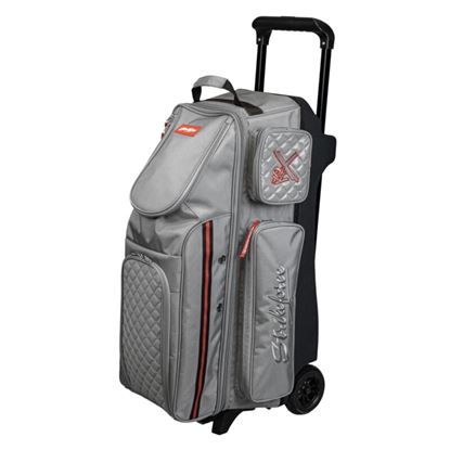 Picture of KR Strikeforce Diamond 3 Ball Triple Roller Grey Bowling Bag
