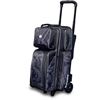 Picture of Brunswick Punisher 3 Ball Triple Roller Grey Bowling Bag