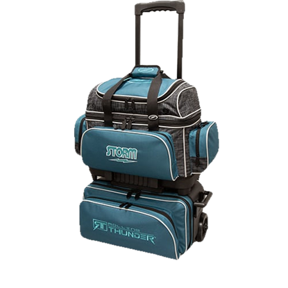 Picture of Storm 4 Ball Rolling Thunder Steel Blue Black Bowling Bag