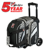 Picture of KR Cruiser 1 Ball Single Roller White Leopard Bowling Bag