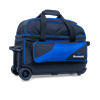 Picture of Brunswick Zone Double 2 Ball Roller Blue Bowling Bag
