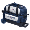 Picture of KR NFL 2 Ball Double Roller New England Patriots Bowling Bag