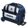 Picture of KR NFL 2 Ball Double Roller Dallas Cowboys Bowling Bag