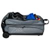 Picture of KR Hybrid X 3 Ball Triple Roller Charcoal Bowling Bag