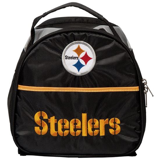 Picture of KR NFL 1 Ball Add On Bag Pittsburgh Steelers Bowling Bag