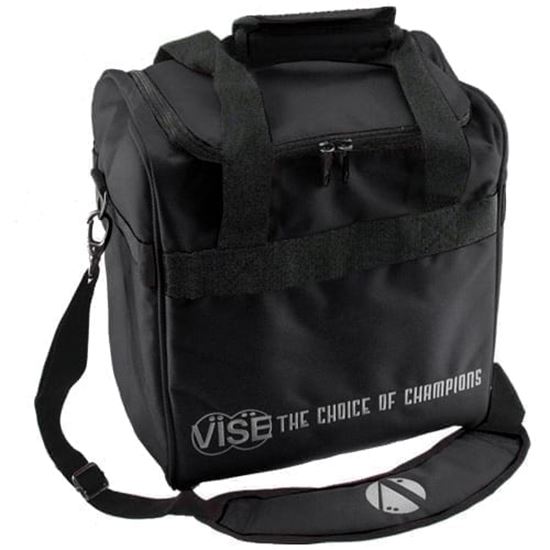 Picture of VISE 1 Ball Single Tote Black Bowling Bag