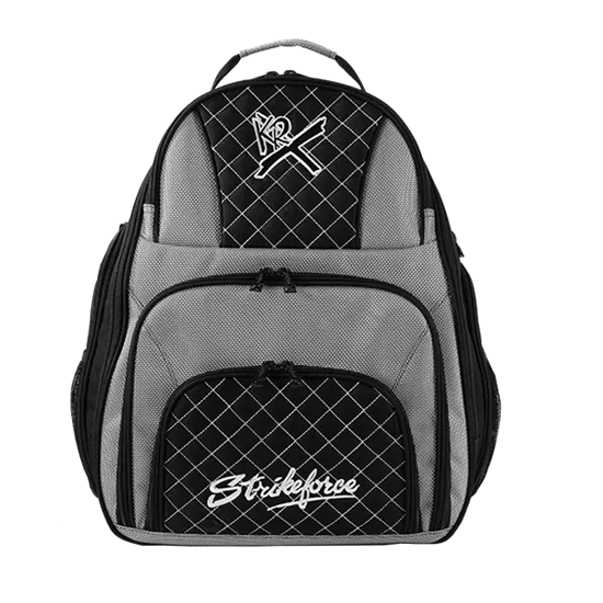 Picture of KR Deuce Backpack Silver 2 Ball Bowling Bag