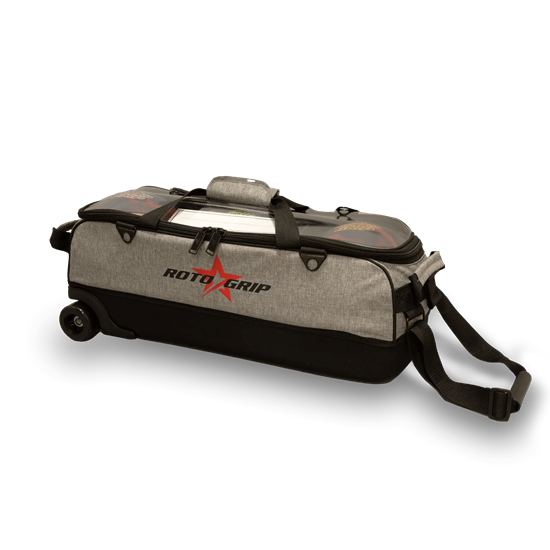 Picture of Roto Grip 3 Ball Achromatic Triple Travel Tote Bowling Bag
