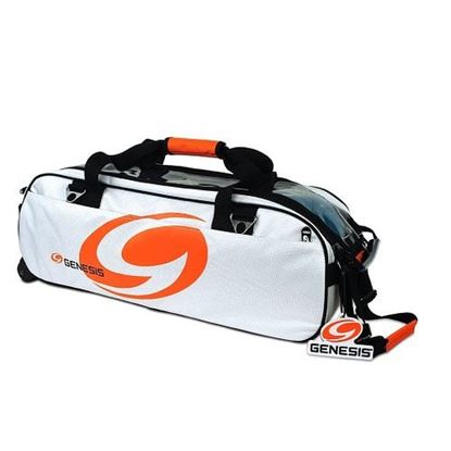 Picture of Genesis Sport 3 Ball Triple Tote White Bowling Bag
