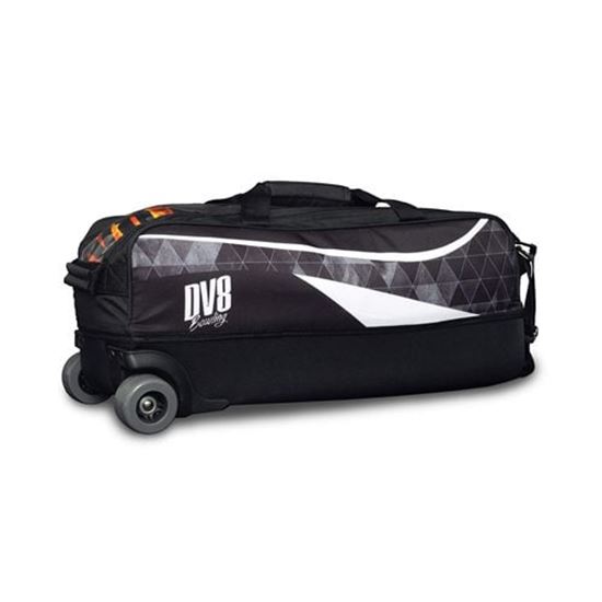 Picture of DV8 Dye Sub 3 Ball Triple Tote Black Bowling Bag