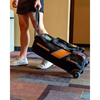 Picture of 900 Global 3 Ball Travel Tote Black Gold Bowling Bag